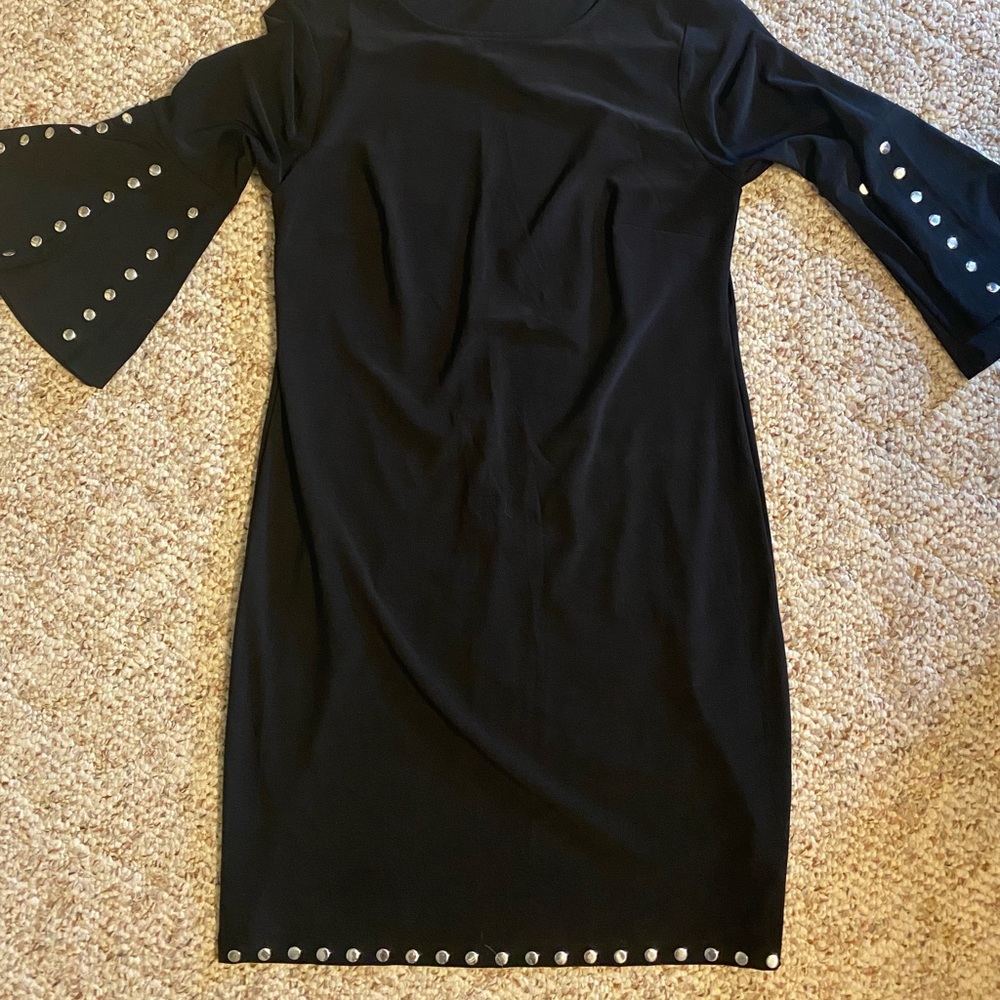 Cato Black Studded Dress